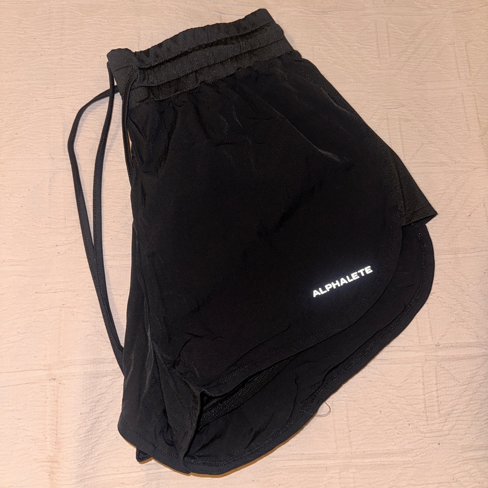 Alphalete Black Athletic Shorts